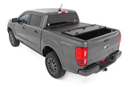Hard Tri-Fold Flip Up Bed Cover | 5' Bed | Ford Ranger 2WD/4WD (2019-2023) | 49220500