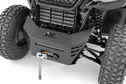 Winch Plate | 10" Black Slimline | Honda Pioneer 520 | 92078
