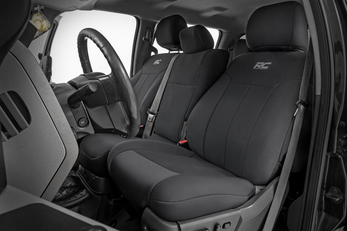 Seat Covers | Front and Rear | Ford F-250/F-350 Super Duty 2WD/4WD (11-16) | 91055