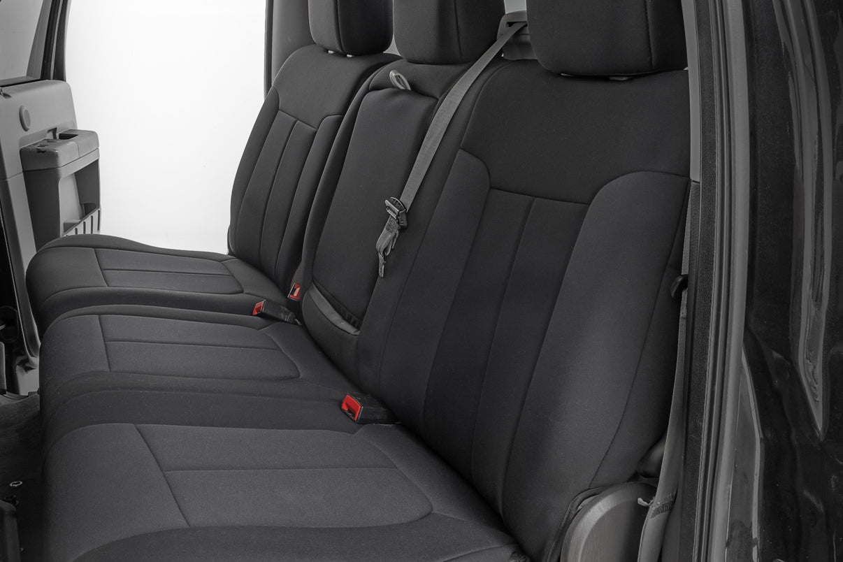 Seat Covers | Front and Rear | Ford F-250/F-350 Super Duty 2WD/4WD (11-16) | 91055