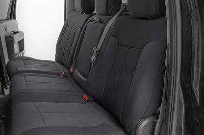 Seat Covers | Front and Rear | Ford F-250/F-350 Super Duty 2WD/4WD (11-16) | 91055