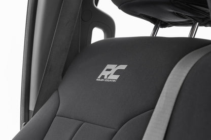 Seat Covers | Front and Rear | Ford F-250/F-350 Super Duty 2WD/4WD (11-16) | 91055
