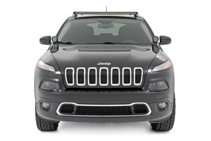 LED Light Kit | Roof Mount | 40" Black Single Row | Jeep Cherokee KL (14-23) | 70086