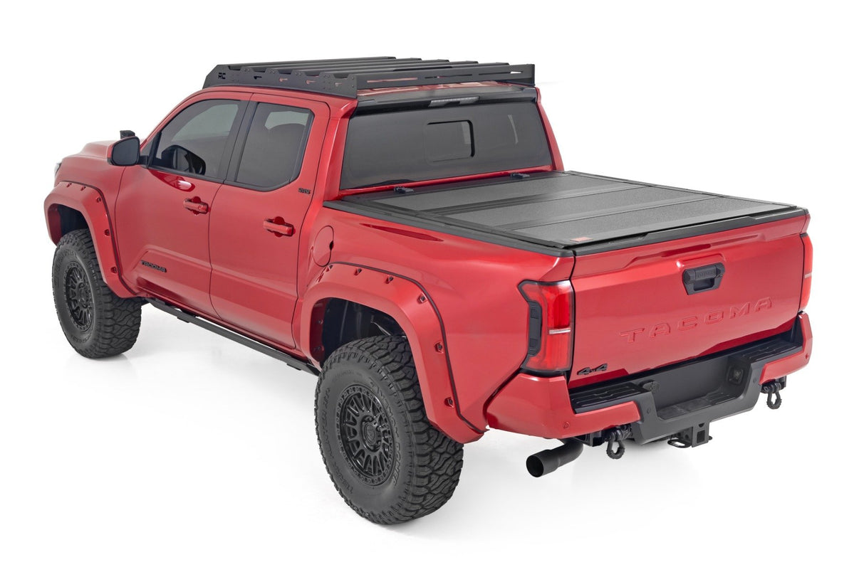 Hard Tri-Fold Flip Up Bed Cover | 5' Bed | Toyota Tacoma 2WD/4WD (2024-2025) | 49415551