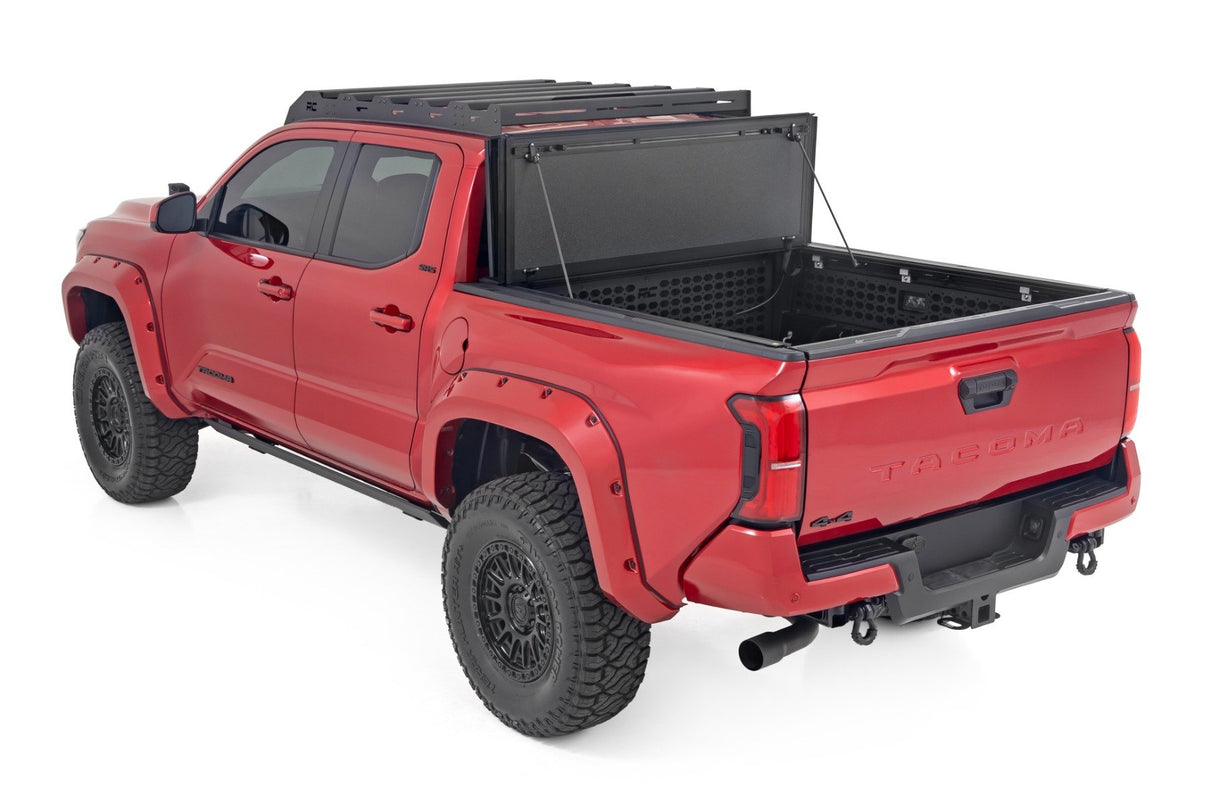 Hard Tri-Fold Flip Up Bed Cover | 5' Bed | Toyota Tacoma 2WD/4WD (2024-2025) | 49415551