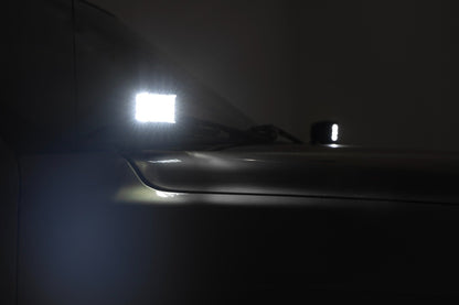 LED Light Kit | Ditch Mount | 2" Black Pair | Flood | Chevy Silverado 1500 (99-06) | 82283