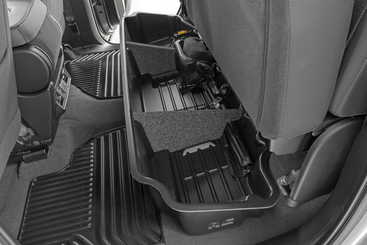 Under Seat Storage | Double Cab | Chevy/GMC 1500/2500HD/3500HD (19-25 & Classic) | RC09061