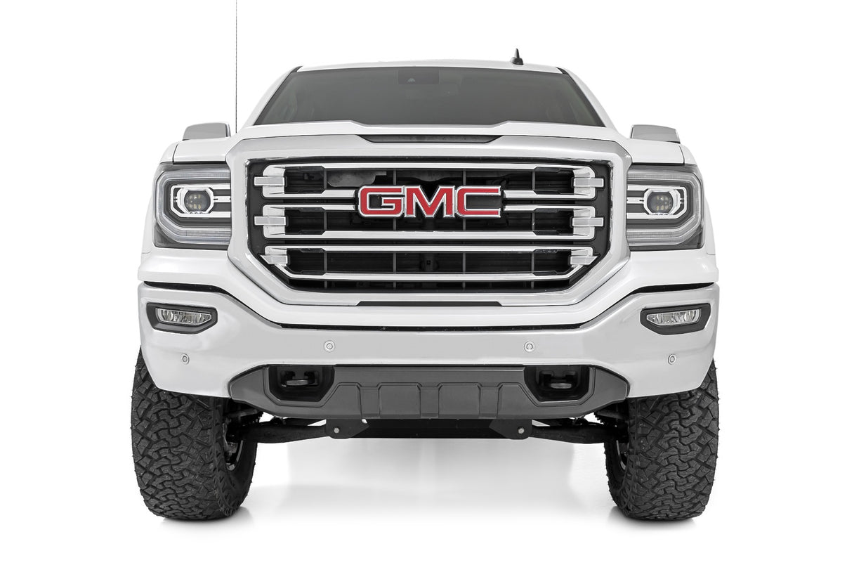 7 Inch Stamped Steel LCA Lift Kit | Forged UCA | Bracket | N3 Struts | Chevy/GMC 1500 (16-18) | 11633