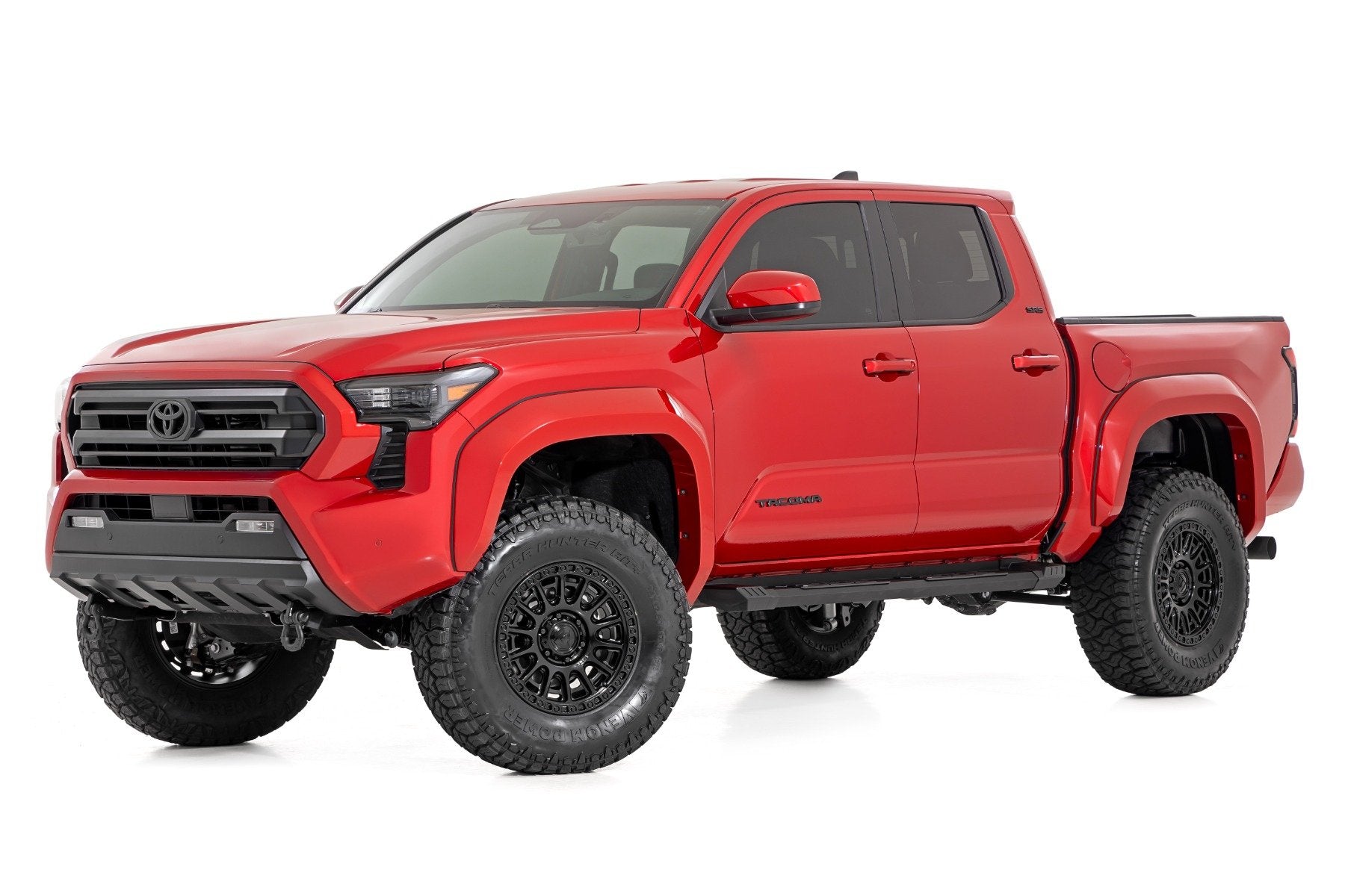 HD2 Aluminum Running Boards | Double Cab | Toyota Tacoma 2WD/4WD (2024-2025) | SRB202485