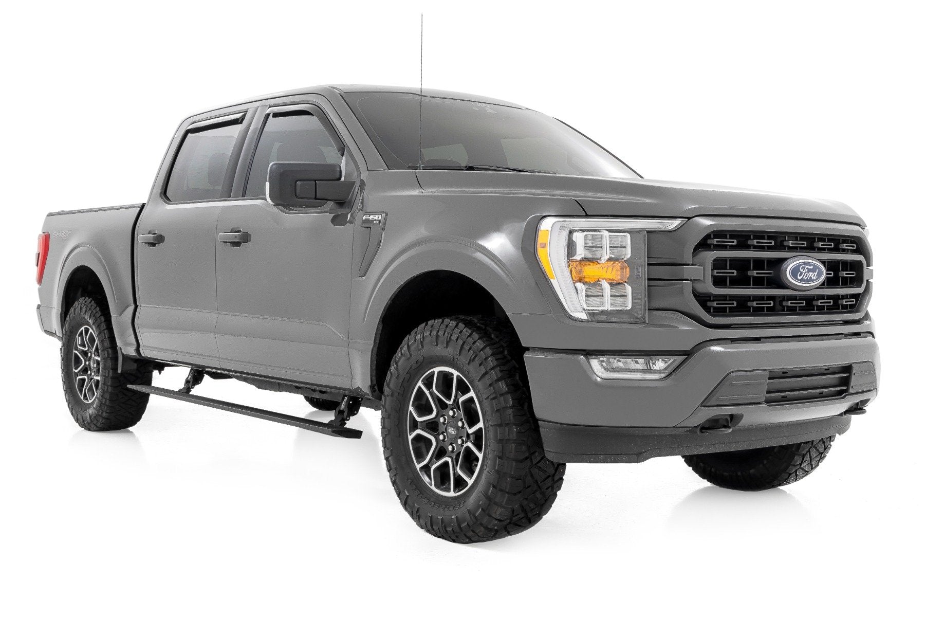Power Running Boards | Dual Electric Motor | Ford F-150/Lightning/F-250/F-350/Raptor (15-25) | PSR71525