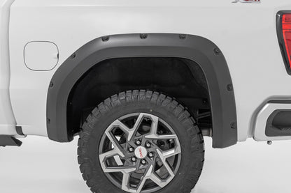 Pocket Fender Flares | GXD Sterling Grey Metallic | GMC Sierra 1500 2WD/4WD (2019-2025 & Classic) | F-C11950A-GXD