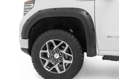 Rough Country | Pocket Fender Flares | G42 Coastal Dune | GMC Sierra 1500 2WD/4WD (2019-2026) | F-C11950A-G42