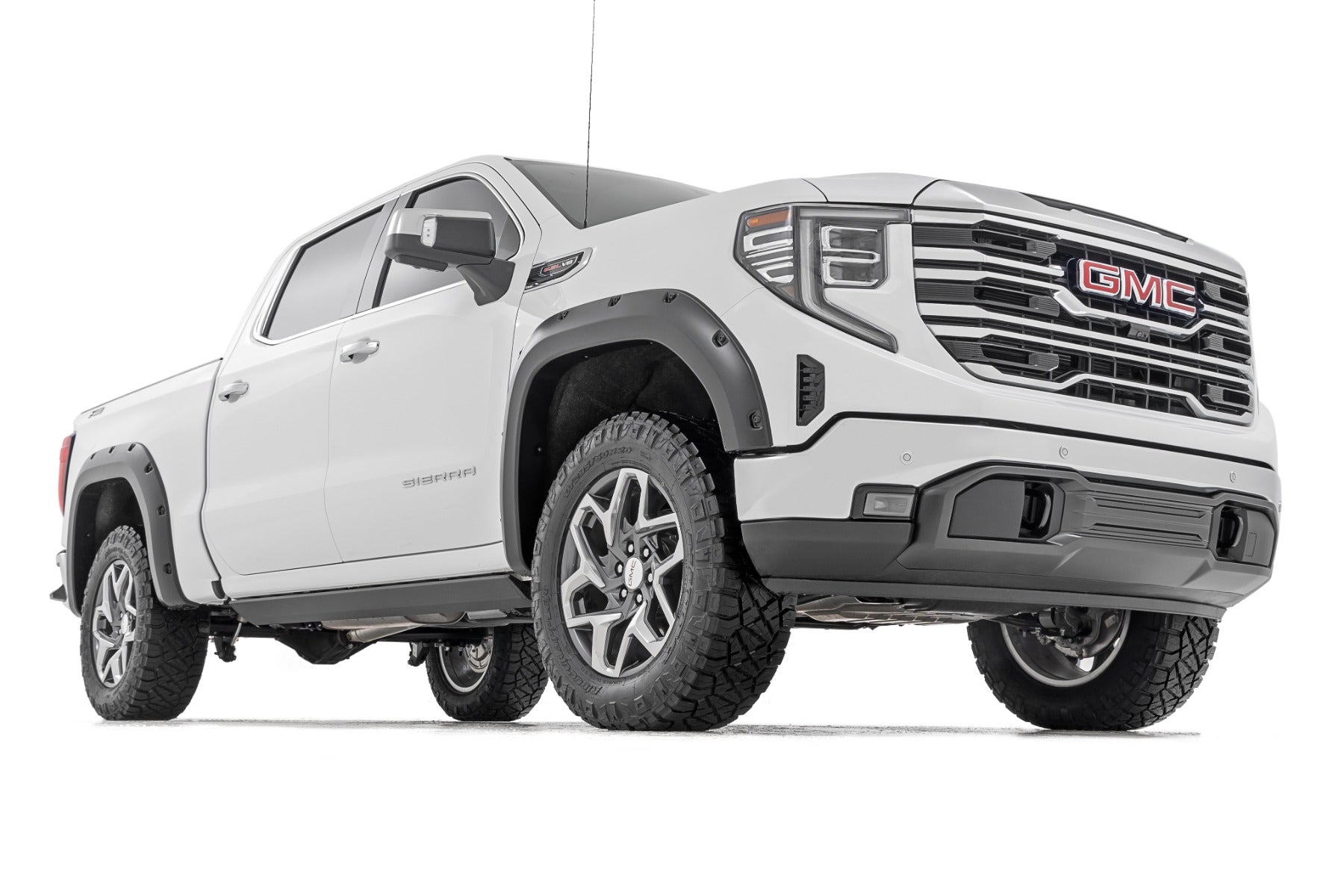 Pocket Fender Flares | GBA Black | GMC Sierra 1500 2WD/4WD (2019-2025 & Classic) | F-C11950A-GBA