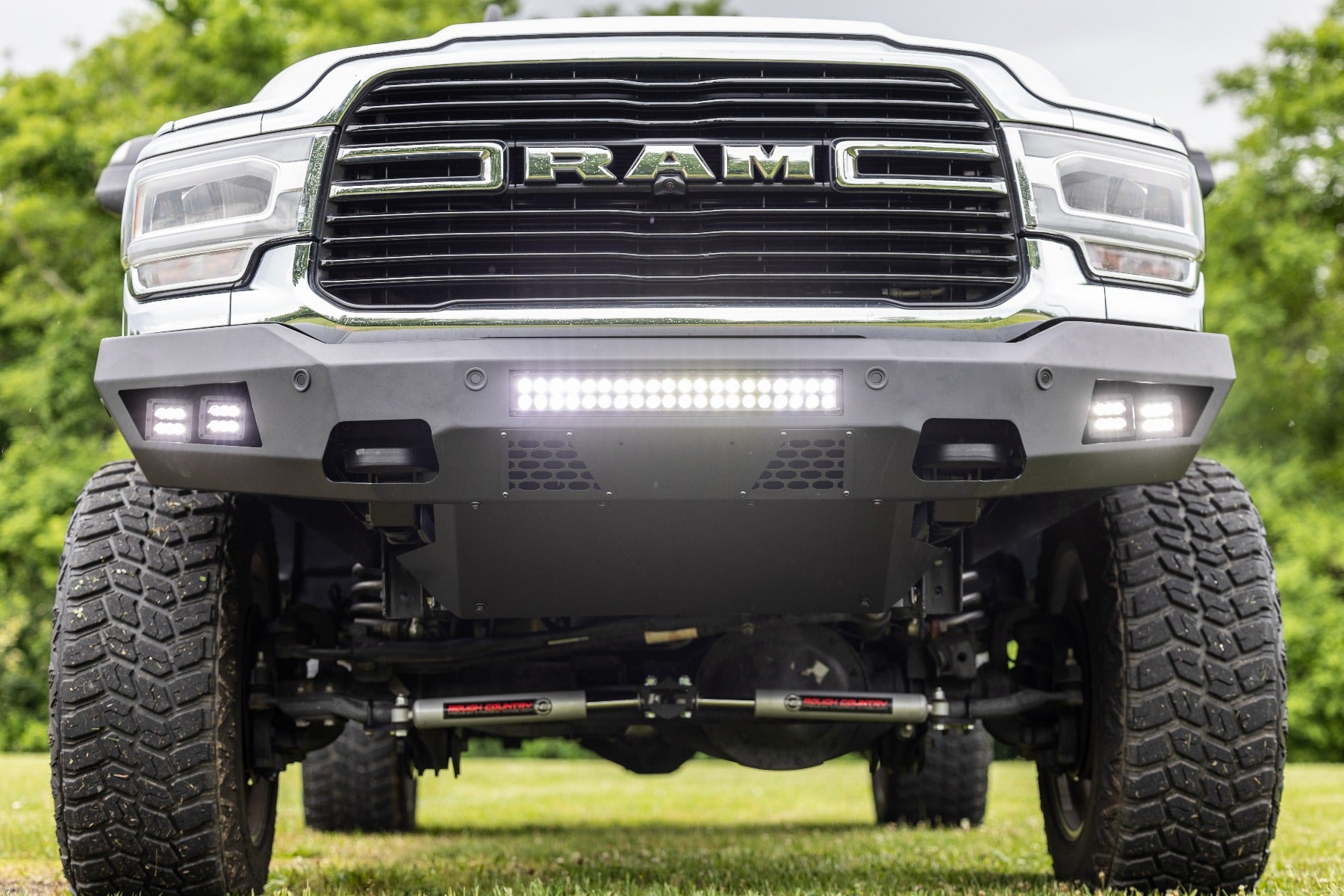 N3 Steering Stabilizer | Dual | 2.5-8 Inch Lift | Ram 2500 (14-25)/3500 (13-25)  | 8749430