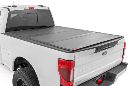 Hard Tri-Fold Flip Up Bed Cover | 6'10" Bed | Ford F-250/F-350 Super Duty (17-25) | 49220651