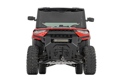 Rough Country | Black Forged Alum High Clearance 2" Fwd Offset Control Arms w/Ball Joints | Polaris Ranger 1000XP | 93155BLK