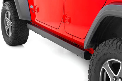 Rough Country | Power Running Boards | Dual Electric Motor | 4 Door | Jeep Wrangler JL (2018-2026) | PSR610430A
