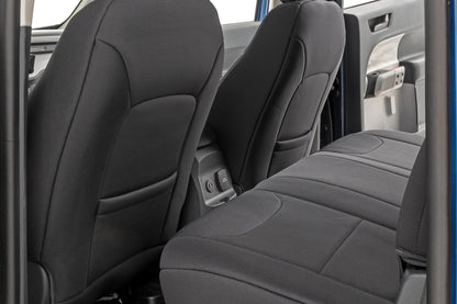 Seat Covers | FR & RR W/Armrest | Crew Cab | Ford Maverick 2WD/4WD (22-25) | 91065