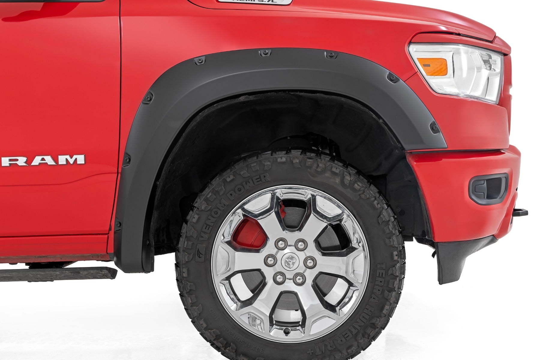 Pocket Fender Flares | PX8 Black Crystal | Ram 1500 2WD/4WD (2019-2024) | F-D10914A-PX8