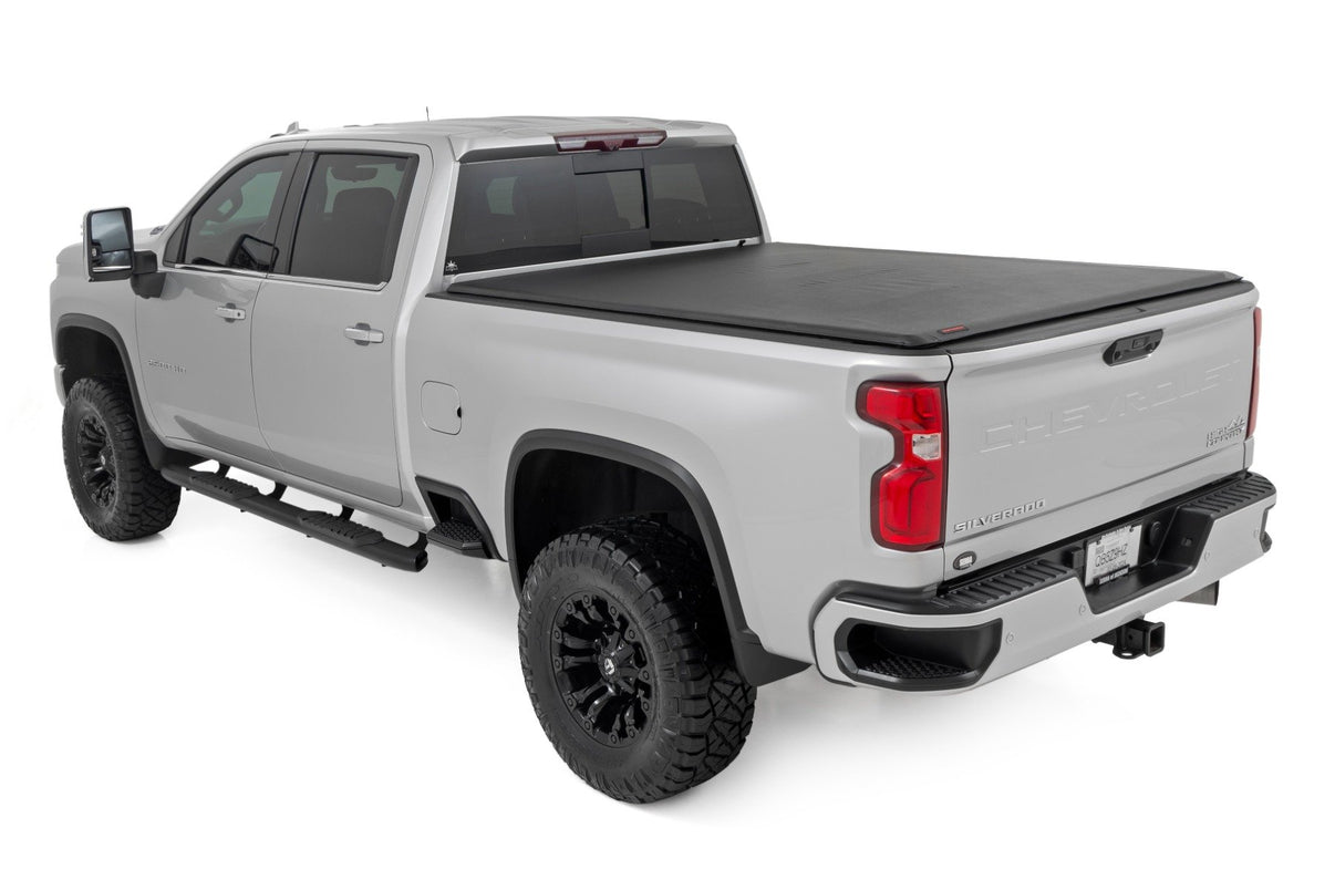 Soft Roll Up Bed Cover | 6'9" Bed | Chevy/GMC 2500HD/3500HD (20-25) | 42120690