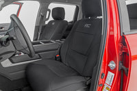 Seat Covers | No Rear Cup Holder | Toyota Tundra 2WD/4WD (2022-2025) | 91054