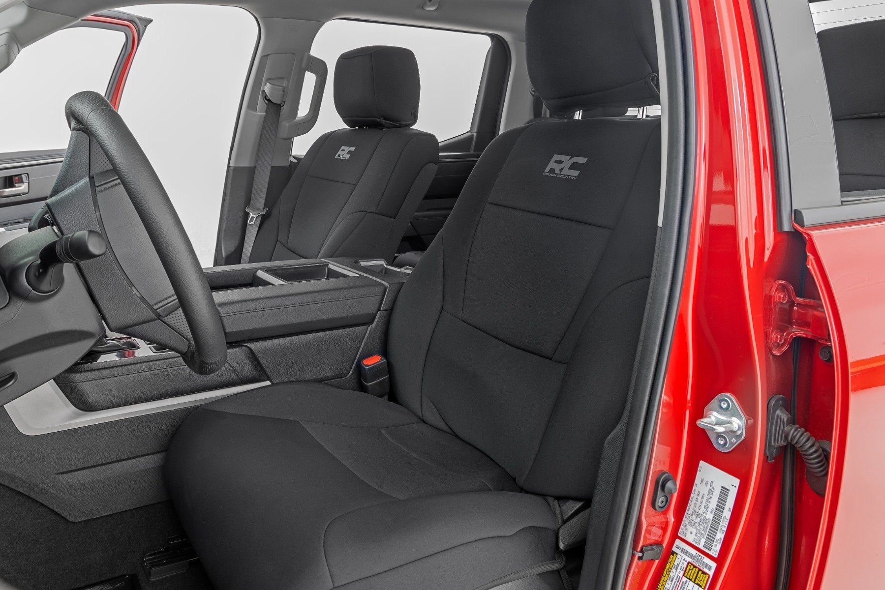 Seat Covers | No Rear Cup Holder | Toyota Tundra 2WD/4WD (2022-2025) | 91054