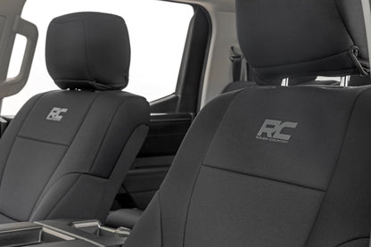 Seat Covers | No Rear Cup Holder | Toyota Tundra 2WD/4WD (2022-2025) | 91054