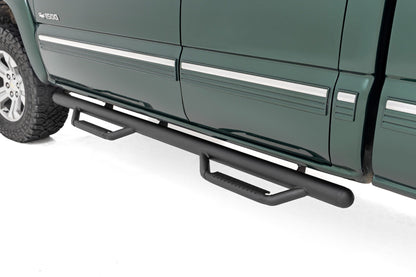 Rough Country | Nerf Steps | Cab Length | Chevy/GMC 1500/2500HD (99-06 & Classic) | RCC9989QCB