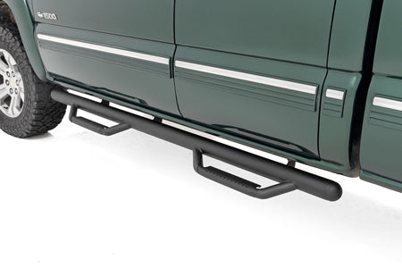 Rough Country | Nerf Steps | Cab Length | Chevy/GMC 1500/2500HD (99-06 & Classic) | RCC9989QCB