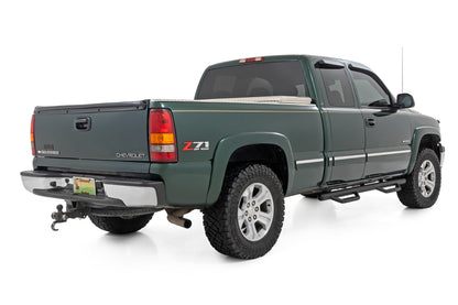 Rough Country | Nerf Steps | Cab Length | Chevy/GMC 1500/2500HD (99-06 & Classic) | RCC9989QCB