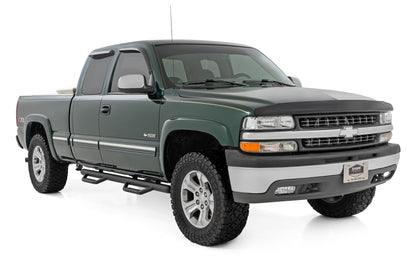 Rough Country | Nerf Steps | Cab Length | Chevy/GMC 1500/2500HD (99-06 & Classic) | RCC9989QCB