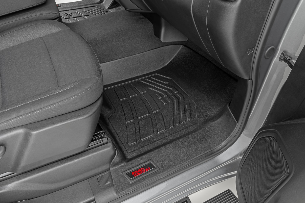 Floor Mats | FR Bucket | Crew | Chevy/GMC 1500/2500HD/3500HD (19-25 & Classic) | SM2161