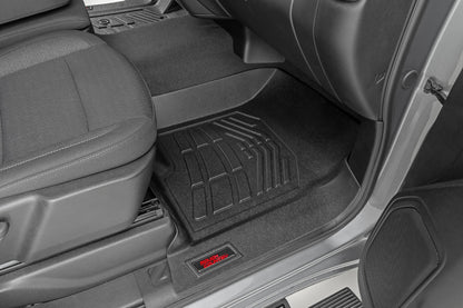 Floor Mats | FR Bucket | Crew | Chevy/GMC 1500/2500HD/3500HD (19-25 & Classic) | SM2161