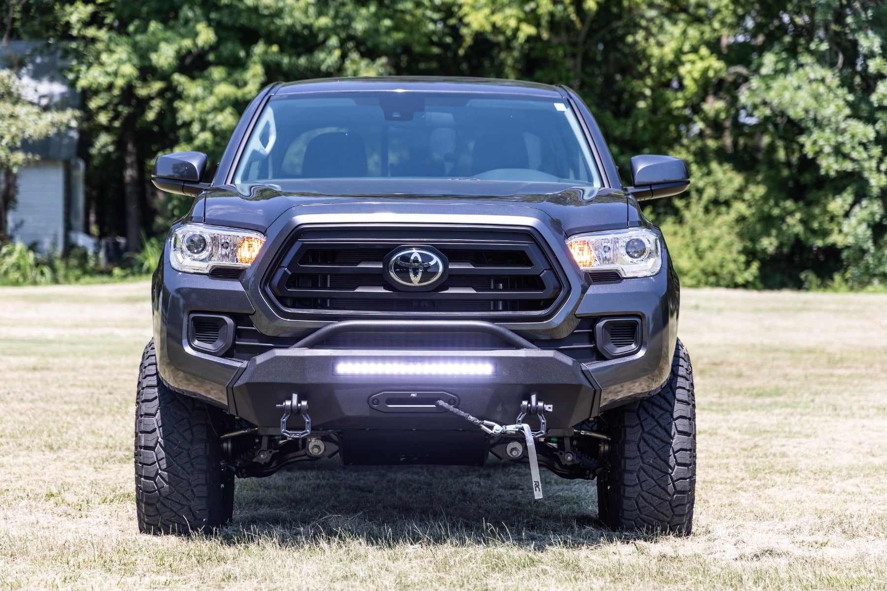 Front Bumper | Hybrid | 20" Blk DRL LED | Toyota Tacoma 4WD (2016-2023) | 10727