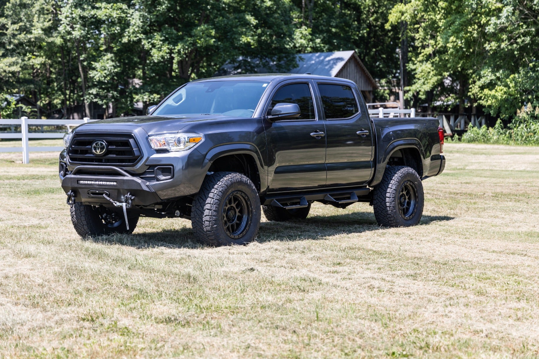 Front Bumper | Hybrid | 20" Blk DRL LED | Toyota Tacoma 4WD (2016-2023) | 10727