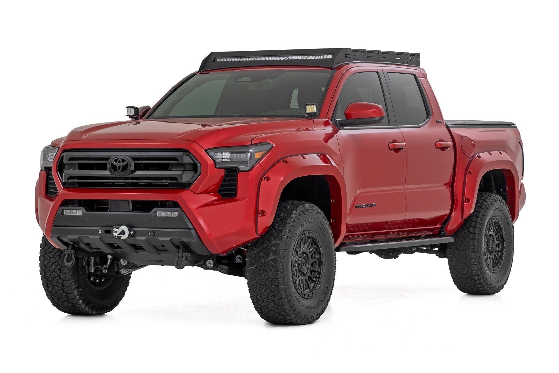 RPT2 Running Board | Double Cab | Black | Toyota Tacoma 2WD/4WD (2024-2025) | 44011