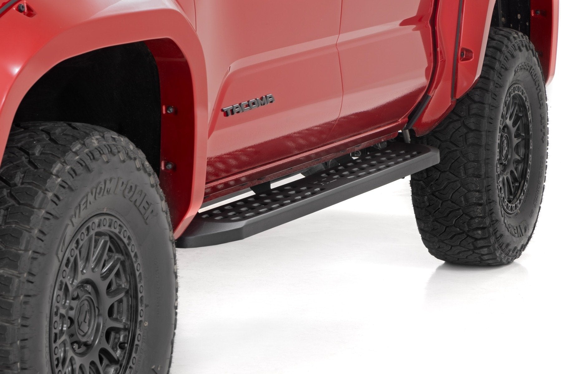 RPT2 Running Board | Double Cab | Black | Toyota Tacoma 2WD/4WD (2024-2025) | 44011