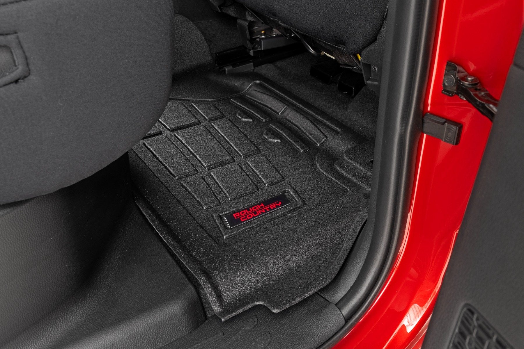 Sure-Fit Floor Mats | Front & Rear | Double Cab | Toyota Tacoma (24-25) | SM71224