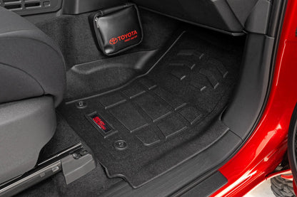 Sure-Fit Floor Mats | Front & Rear | Double Cab | Toyota Tacoma (24-25) | SM71224