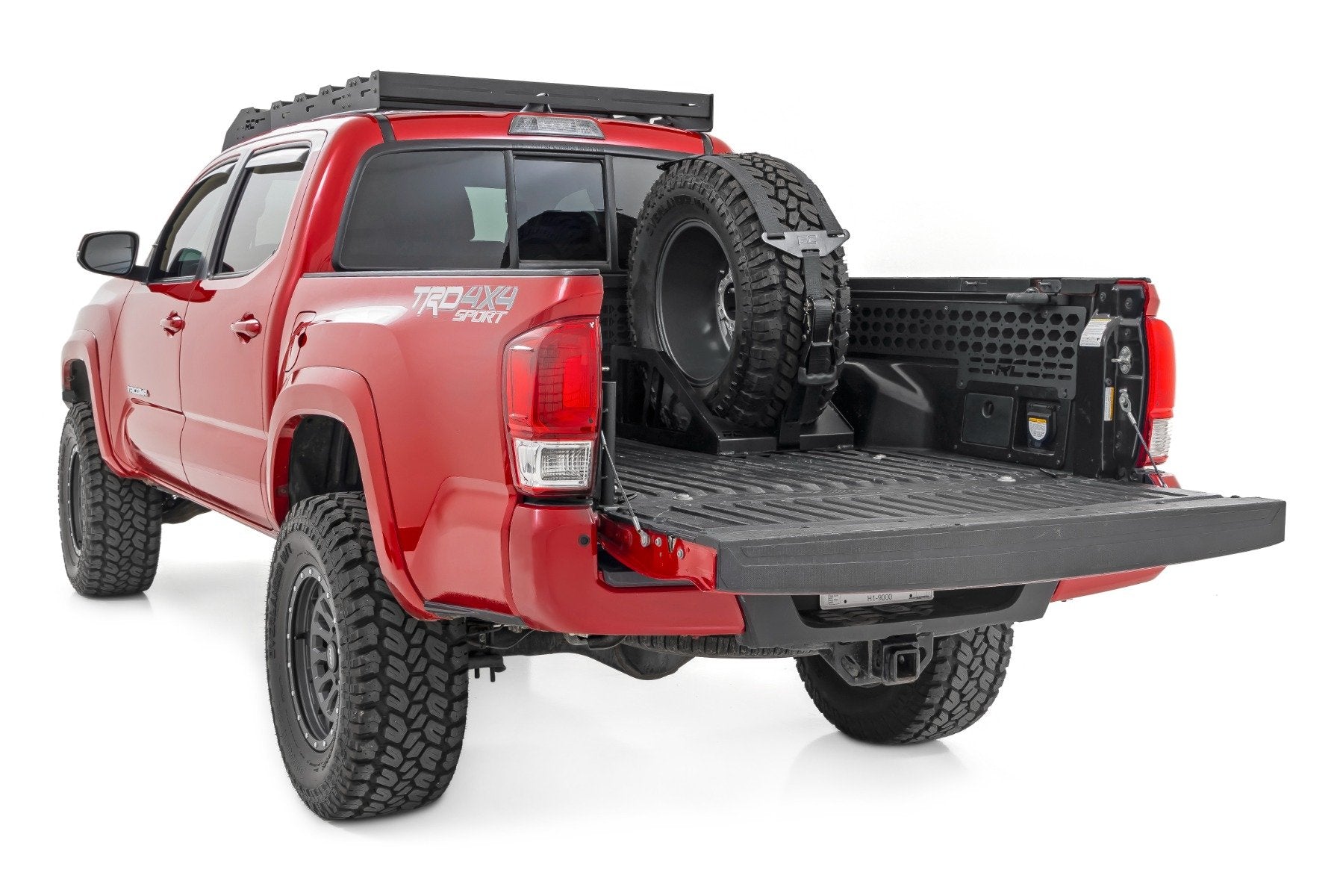 Bed Mount Spare Tire Carrier | Universal | Multiple Makes & Models (Chevy/Dodge/Ford/GMC/Ram) | 99073