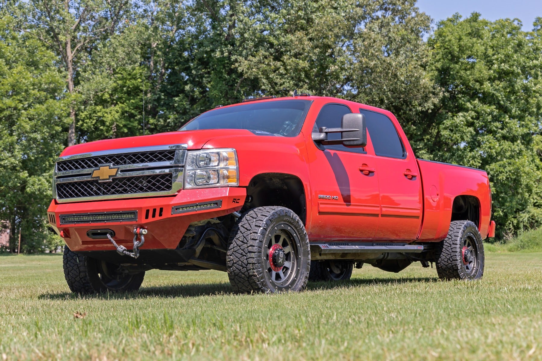 3.5 Inch Lift Kit | Knuckle | Vertex | Chevy/GMC 2500HD/3500HD (11-19) | 95750RED