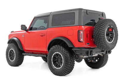 Rough Country | BA2 Running Boards | Side Step Bars | 2-Door | Ford Bronco (2 Door) (21-26) | 41008A