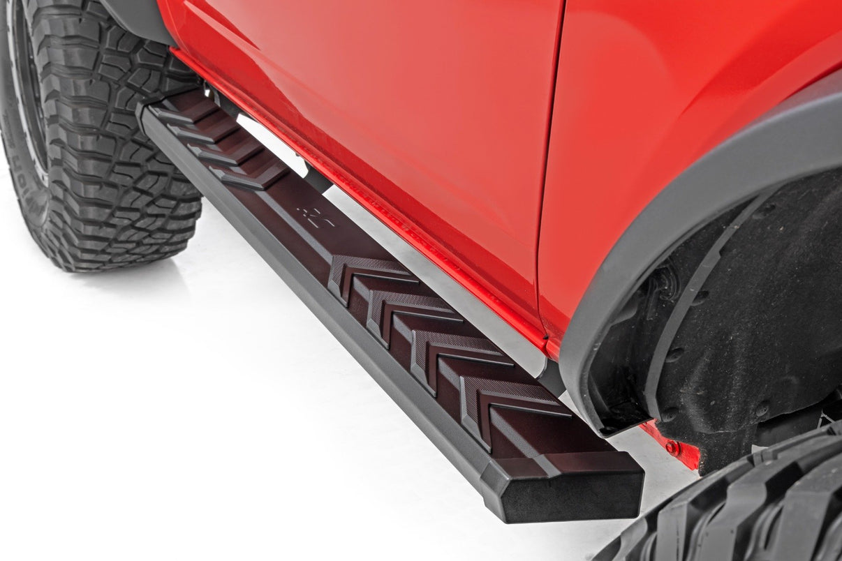 BA2 Running Boards | Side Step Bars | 2-Door | Ford Bronco (2 Door) (21-25) | 41008