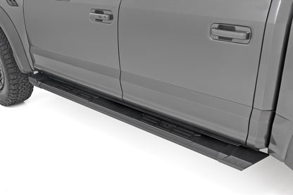HD2 Aluminum Running Boards | Crew Cab | Ford F-150/Lightning/F-250/F-350/Raptor (15-25) | SRB151791A