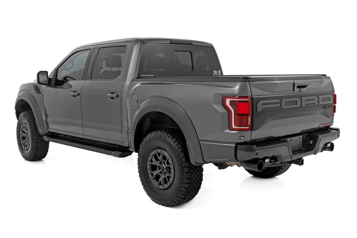 HD2 Aluminum Running Boards | Crew Cab | Ford F-150/Lightning/F-250/F-350/Raptor (15-25) | SRB151791A
