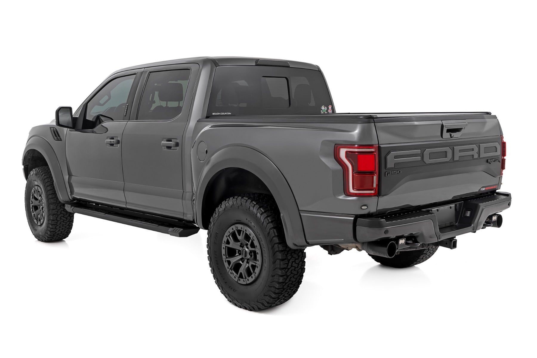 HD2 Aluminum Running Boards | Crew Cab | Ford F-150/Lightning/F-250/F-350/Raptor (15-25) | SRB151791A