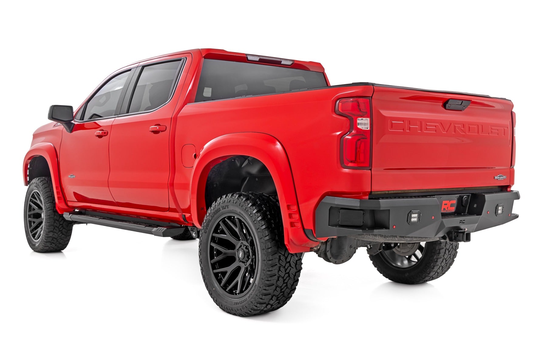 HD2 Aluminum Running Boards | Crew Cab | Chevy/GMC 1500/2500HD/3500HD (19-25 & Classic) | SRB01900B