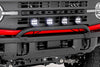 Light Bar Mount | 3.5" Round LED (Quad) | Black | Amber DRL | OE Modular Steel | Ford Bronco (21-24) | 51136