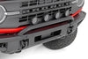 Light Bar Mount | 3.5" Round LED (Quad) | Black | Amber DRL | OE Modular Steel | Ford Bronco (21-24) | 51136
