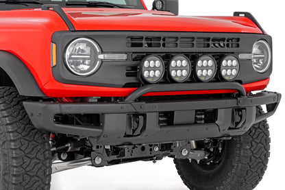 Light Bar Mount | 6.5 Inch Round LED (Quad) | OE Modular Steel | Ford Bronco (21-25) | 51137